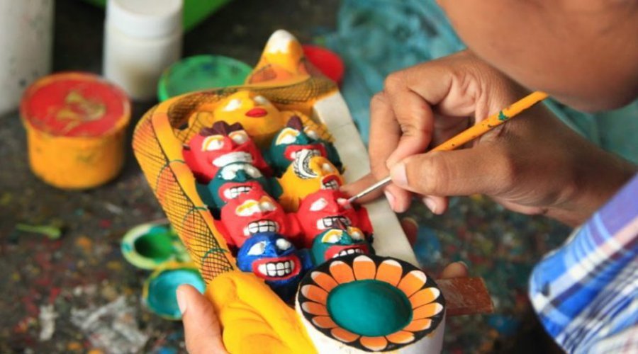 mask carving workshop